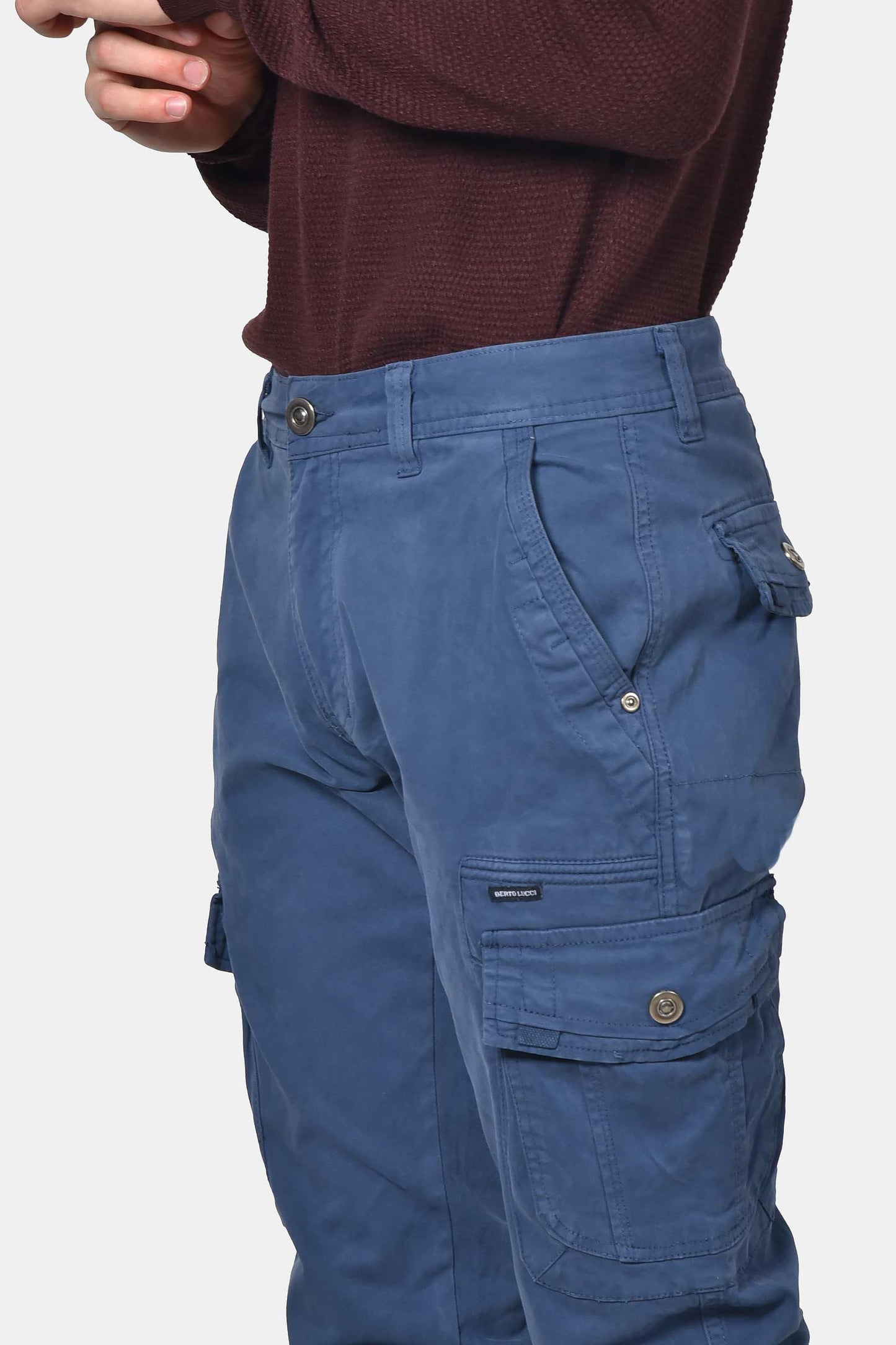 ανδρικό-βαμβακερό-cargo-παντελόνι-normal-fit