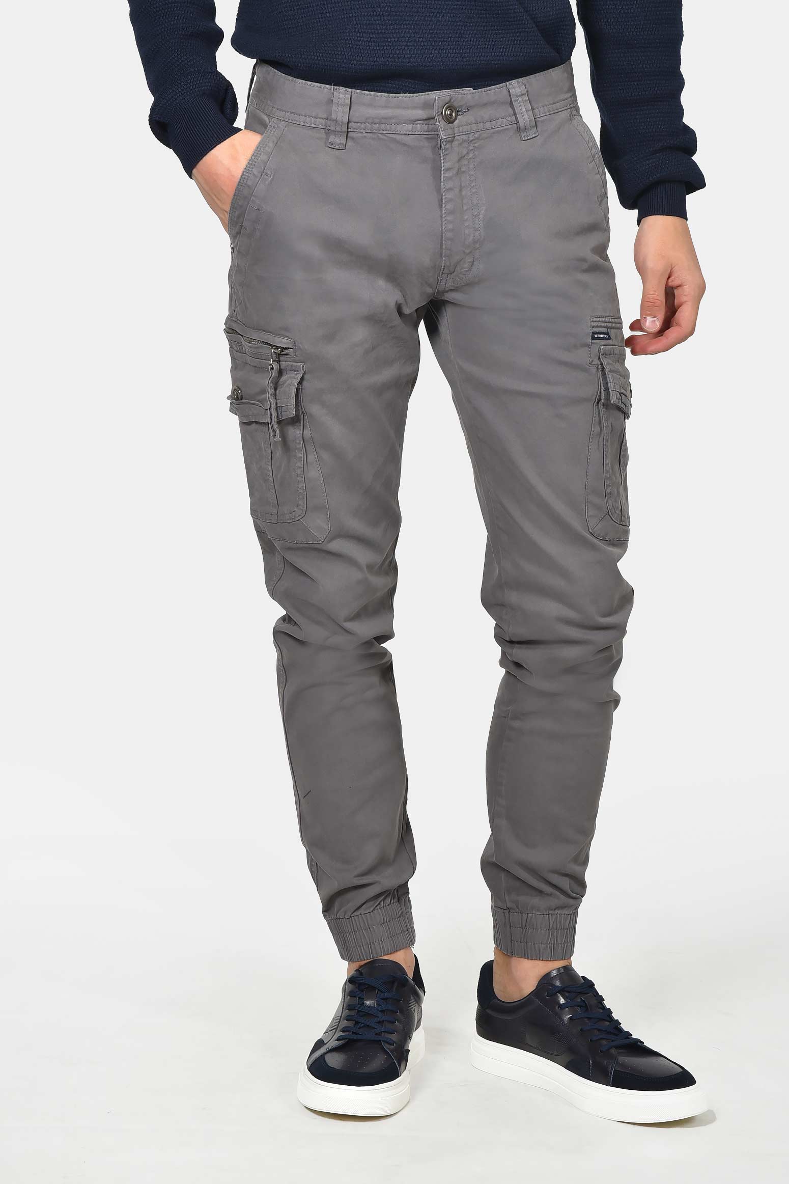 ανδρικό-βαμβακερό-cargo-παντελόνι-normal-fit