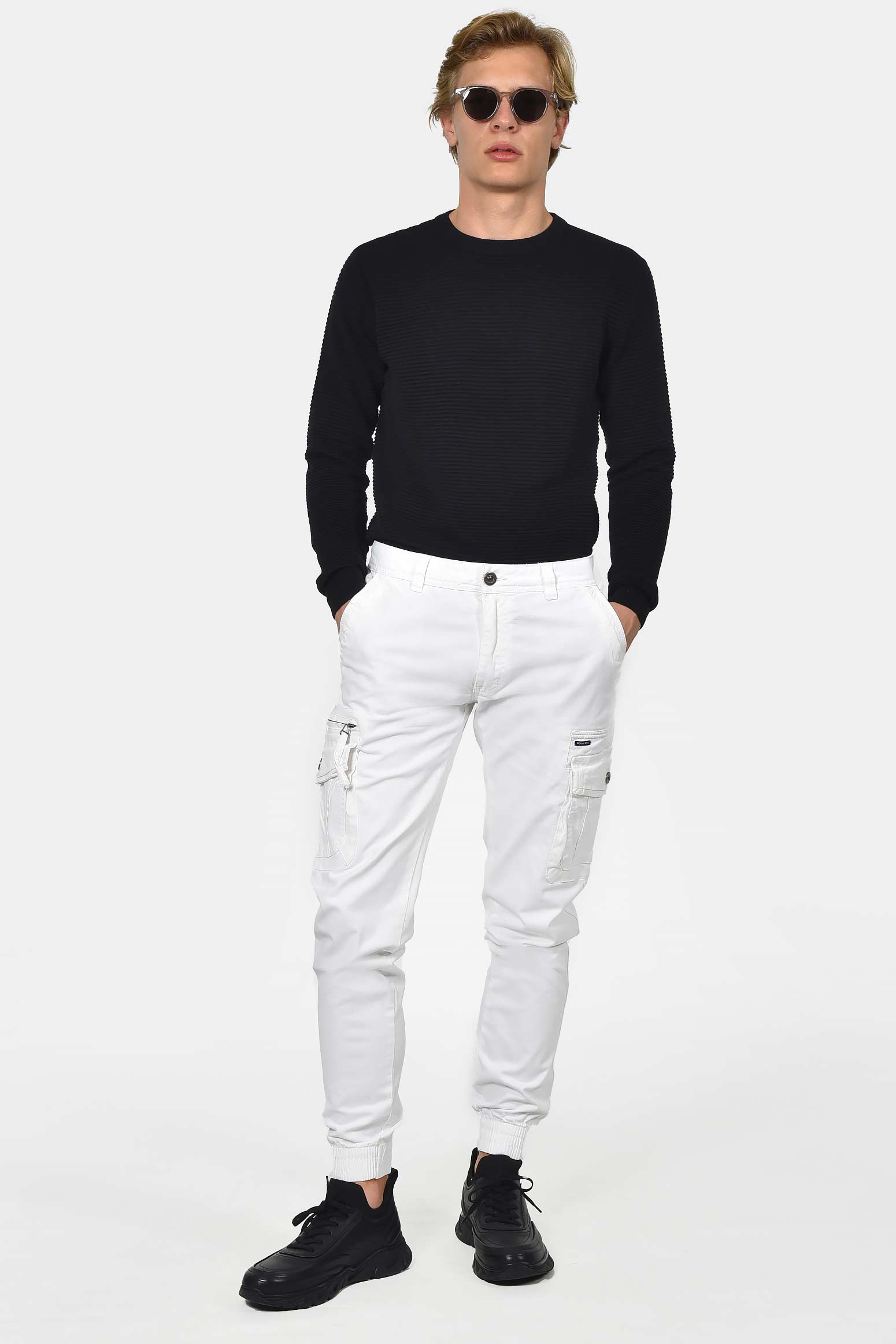 ανδρικό-βαμβακερό-cargo-παντελόνι-normal-fit