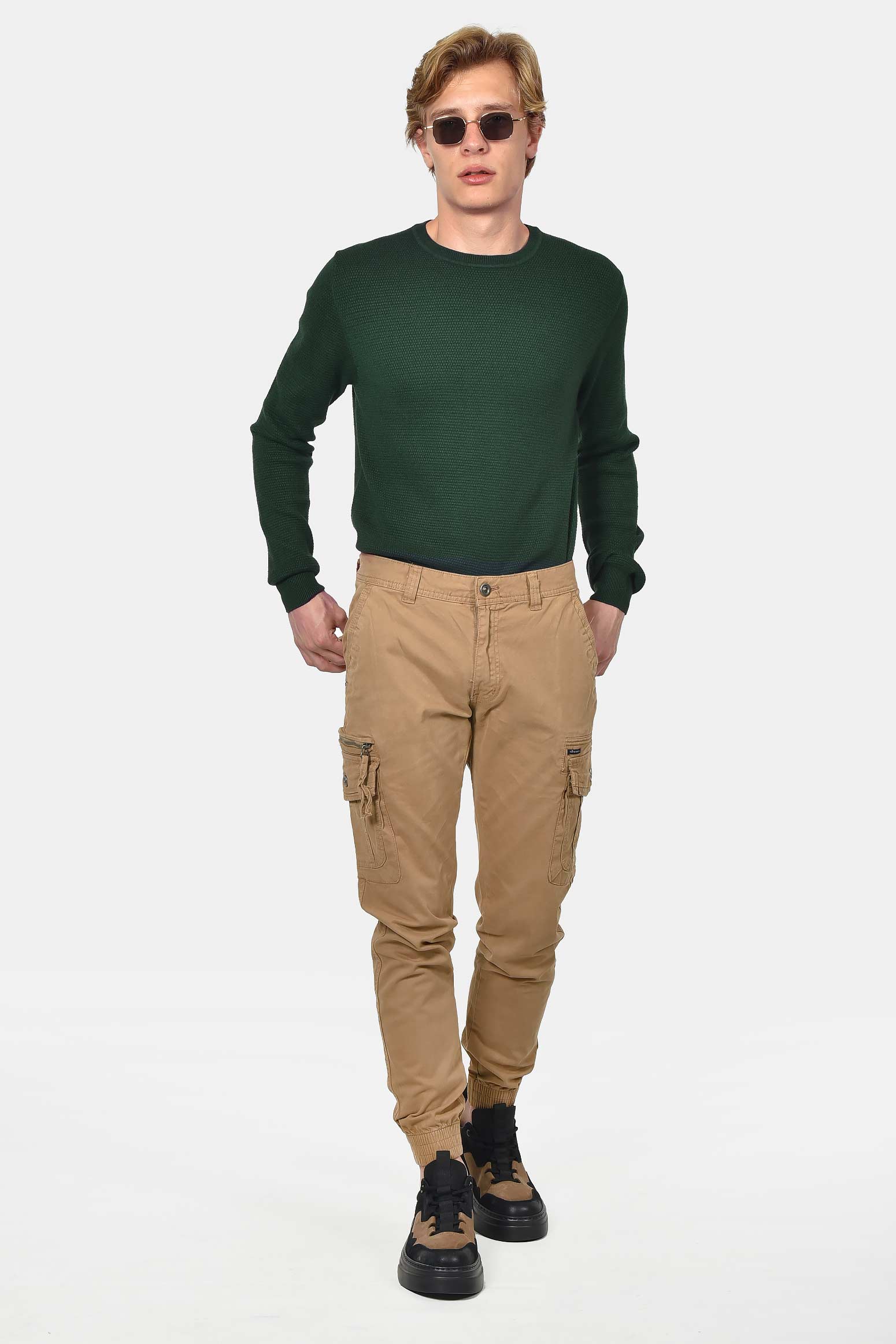 ανδρικό-βαμβακερό-cargo-παντελόνι-normal-fit