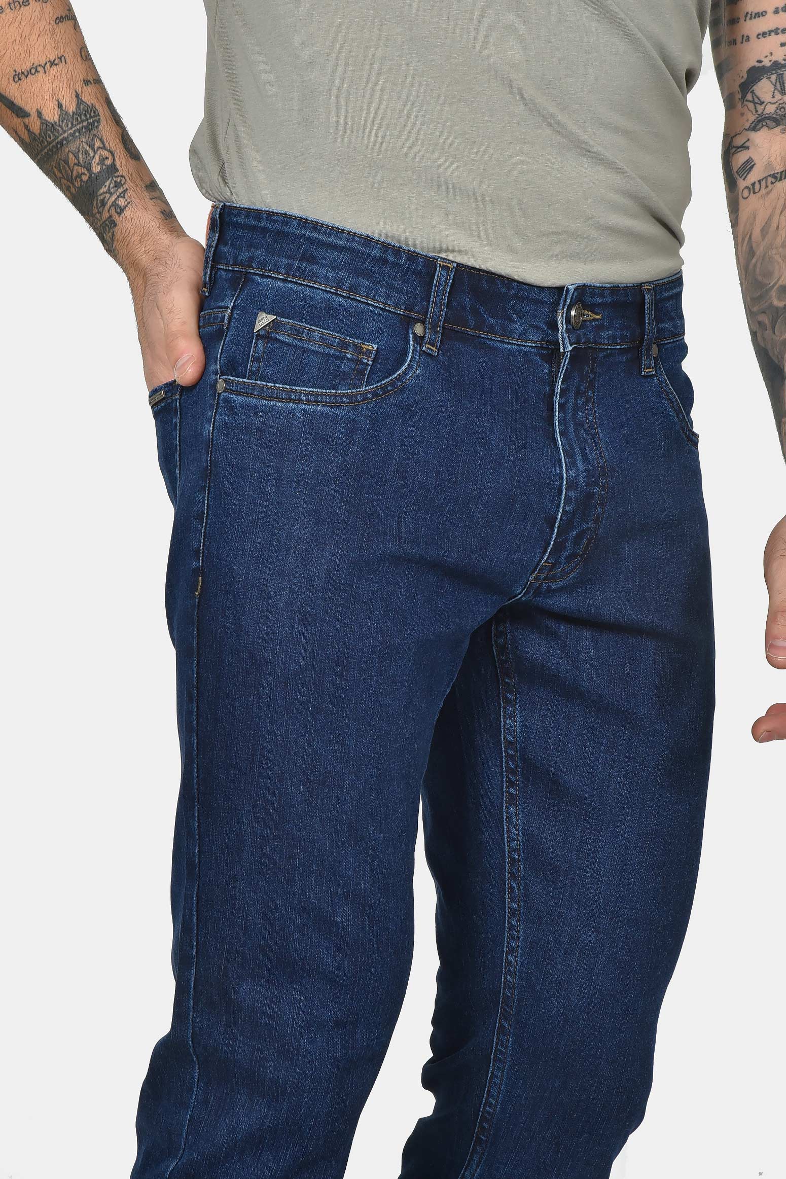 ανδρικό-τζιν-παντελόνι-slim-fit-με-ελαστική-εφαρμογή-&-σύγχρονο-denim-style