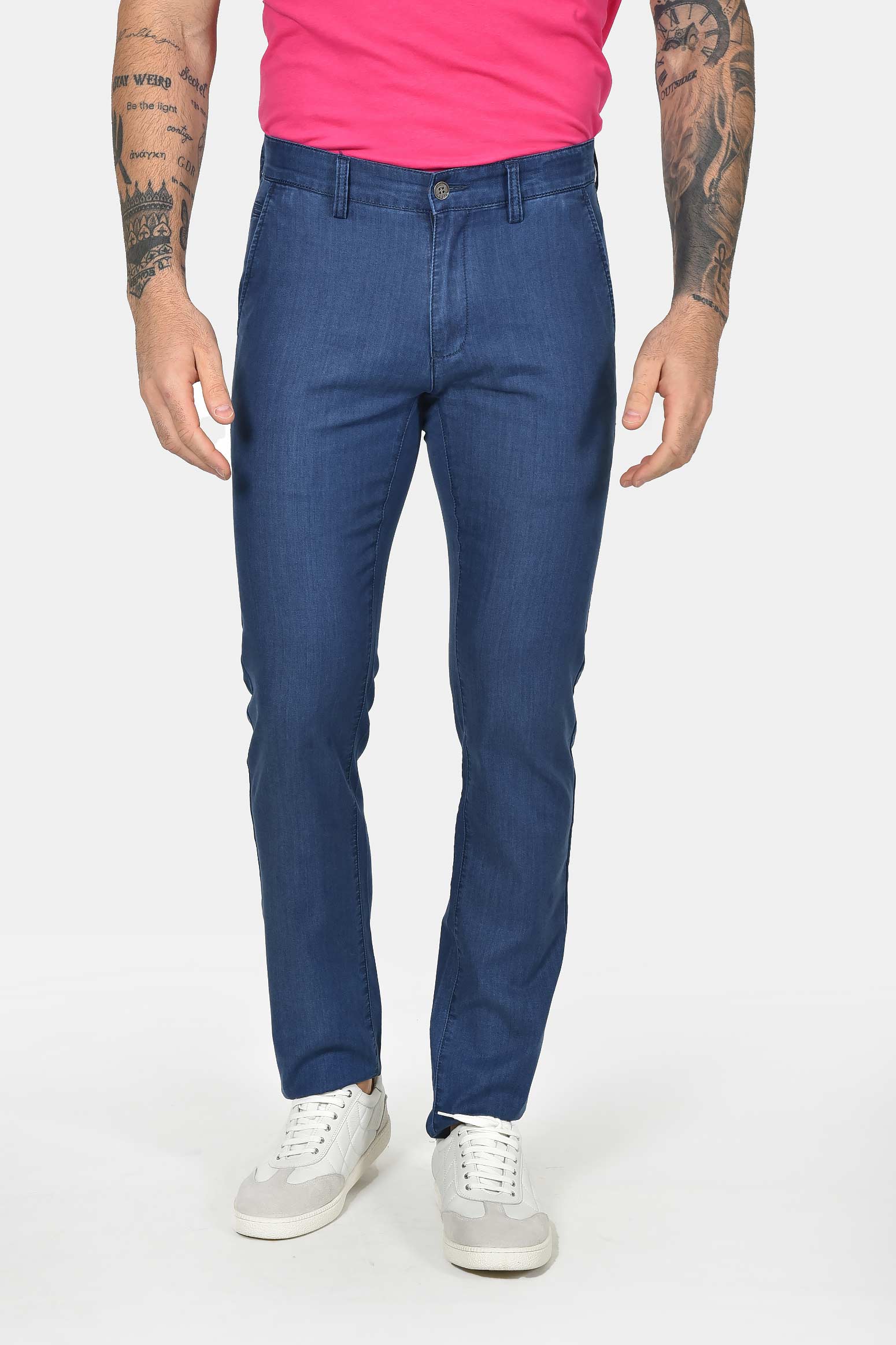 ανδρικό-chinos-παντελόνι-classic-fit-σε-denim-look-με-καθαρή-γραμμή-&-σύγχρονο-style