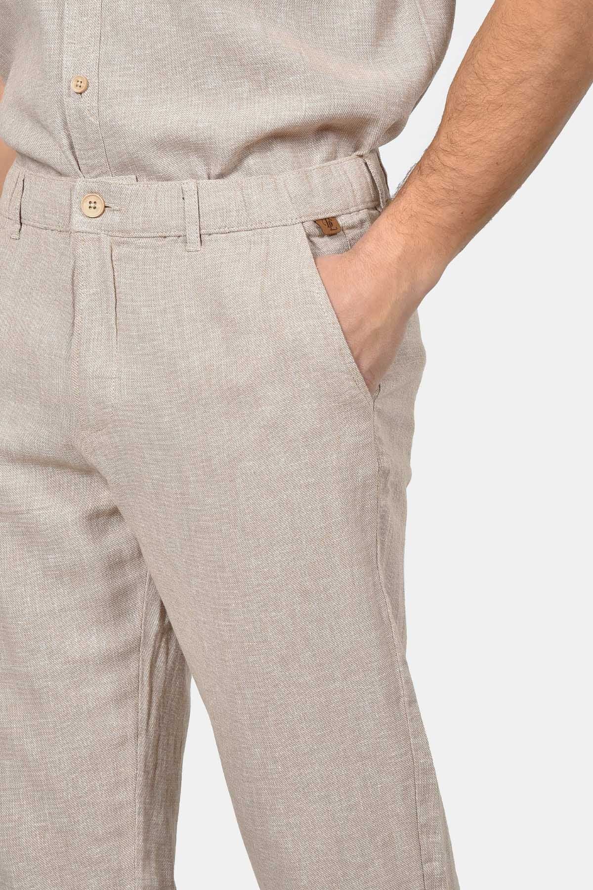 ανδρικό-λινό-παντελόνι-normal-fit-από-λινό-βαμβάκι-με-ελαστική-μέση-άνετη-εφαρμογή
