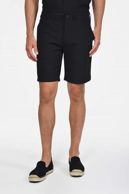 ανδρική-chinos-βερμούδα-normal-fit-με-ελαστική-μέση-&-διακριτή-υφή
