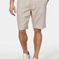 ανδρική-chinos-βερμούδα-normal-fit-από-λινό-&-βαμβάκι-με-ελαστική-μέση-&-άνετη-εφαρμογή