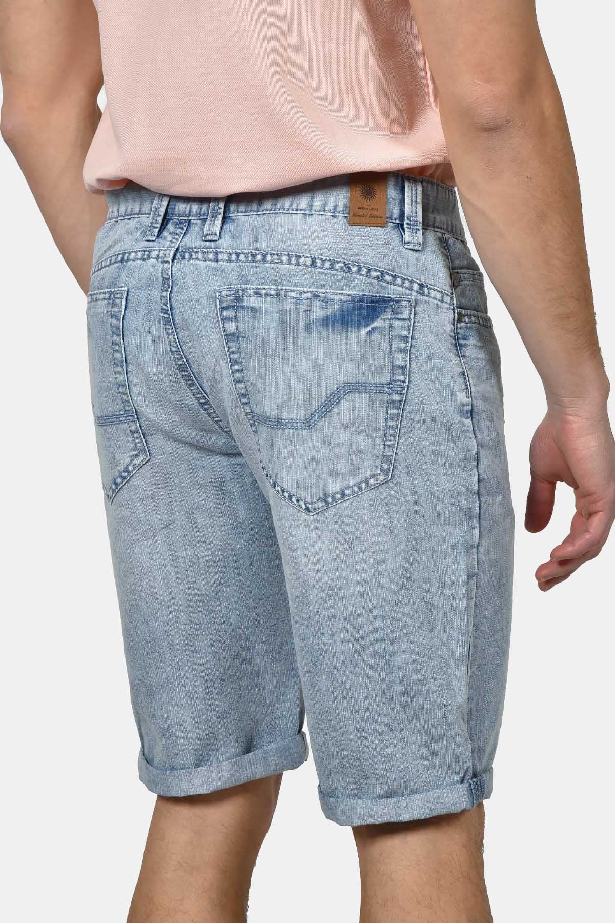 ανδρική-τζιν-βερμούδα-normal-fit-με-light-wash-εφέ-για-casual-καλοκαιρινό-στυλ