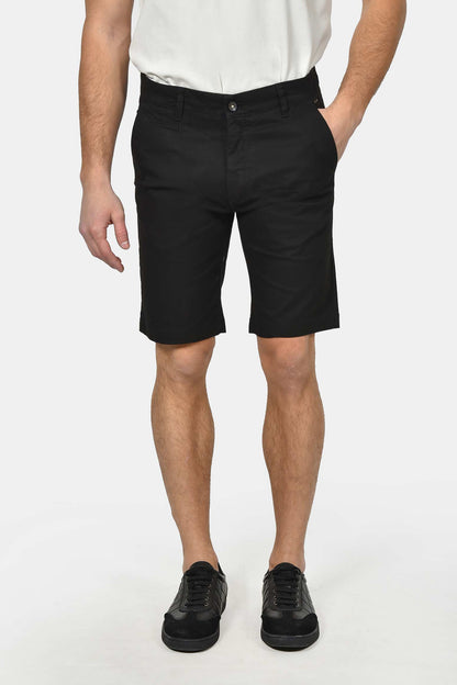 ανδρική-βαμβακερή-chinos-βερμούδα-slim-fit-με-καθαρή-γραμμή-&-ελαστική-άνεση