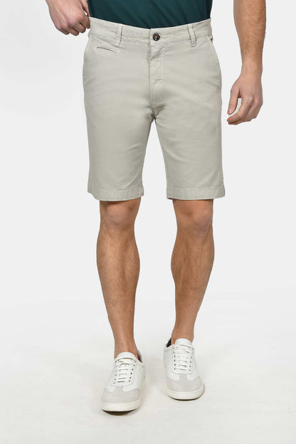 ανδρική-βαμβακερή-chinos-βερμούδα-slim-fit-με-καθαρή-γραμμή-&-ελαστική-άνεση