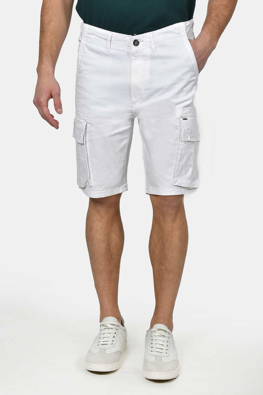 ανδρική-cargo-βερμούδα-slim-fit-με-πλαϊνές-τσέπες-&-ελαστική-άνεση-κινήσεων
