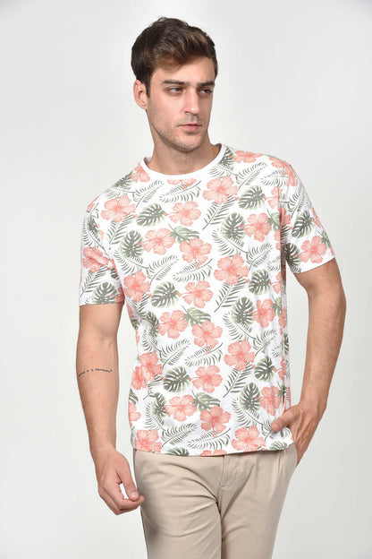 ανδρικό-t-shirt-με-all-over-tropical-print