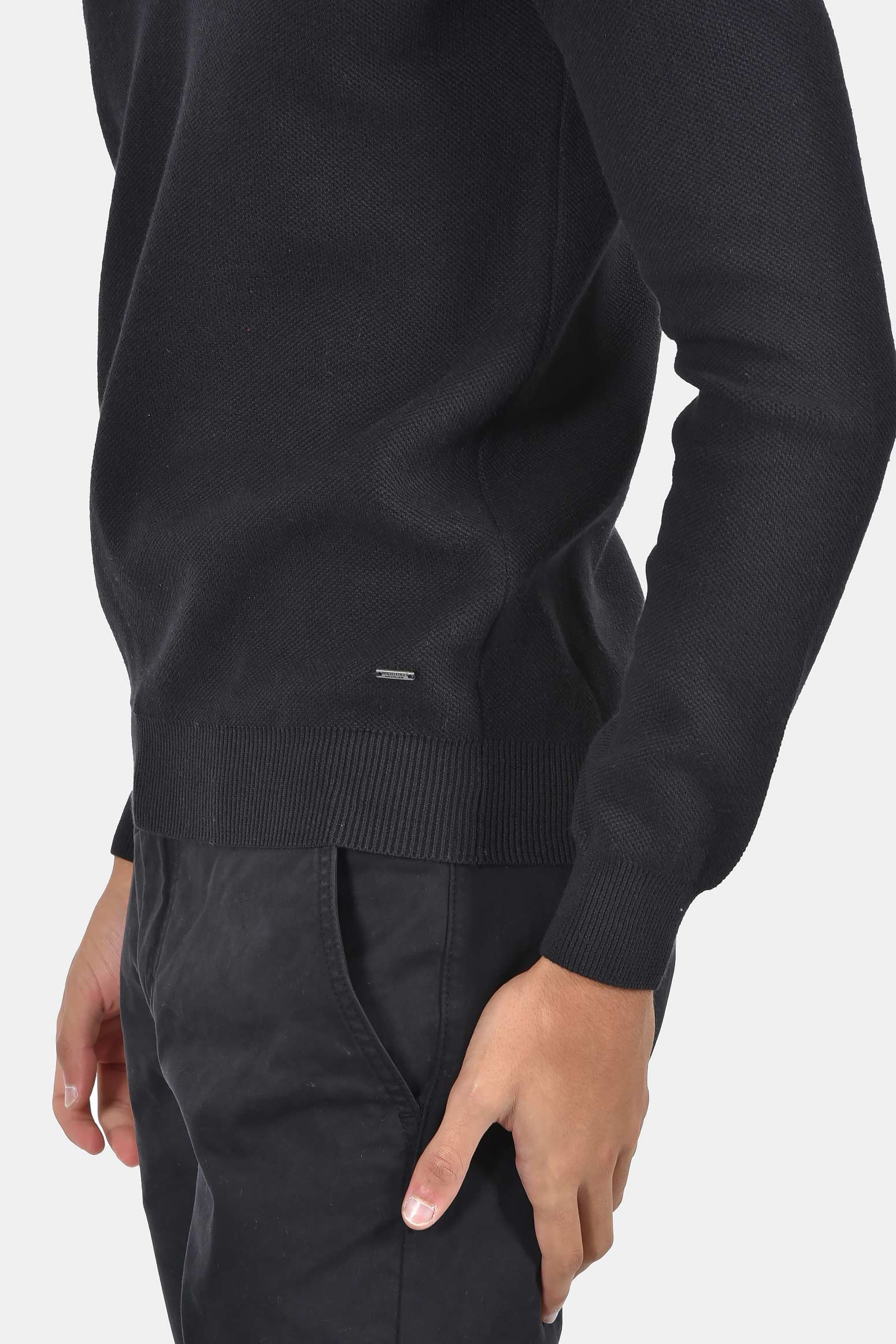 ανδρικό-πλεκτό-half-zip-πουλόβερ-normal-fit