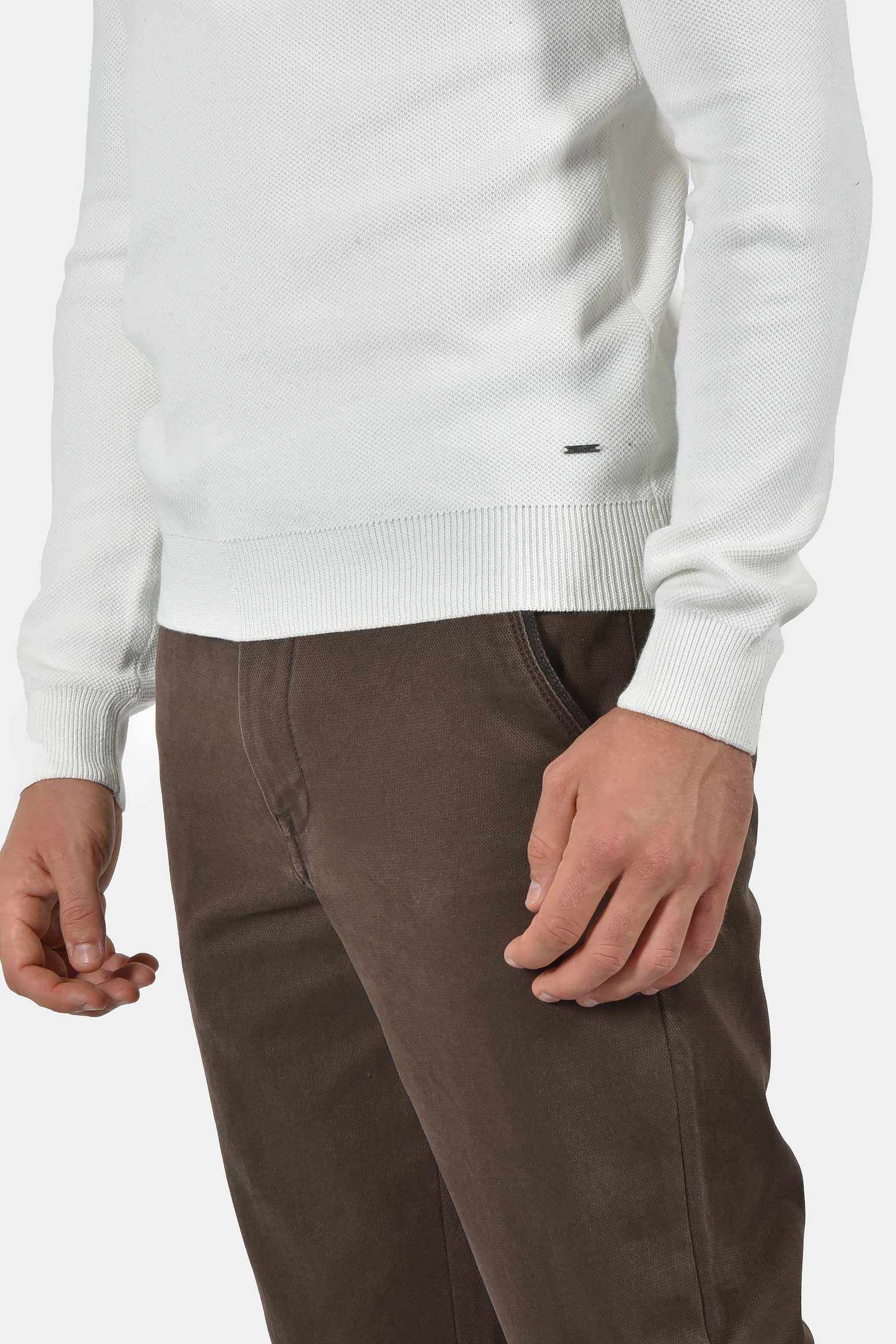 ανδρικό-πλεκτό-half-zip-πουλόβερ-normal-fit