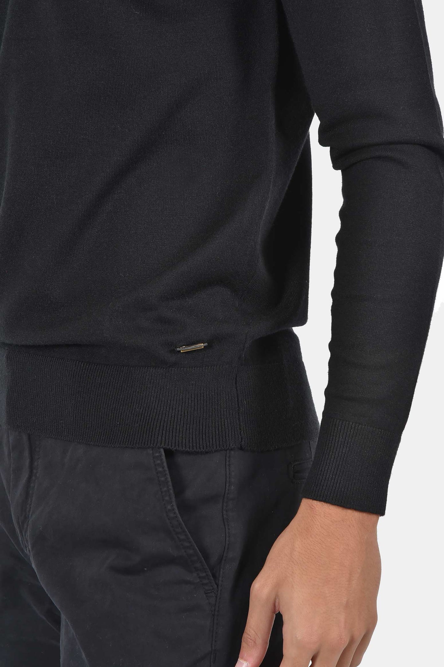 ανδρικό-half-zip-πλεκτό-πουλόβερ-normal-fit