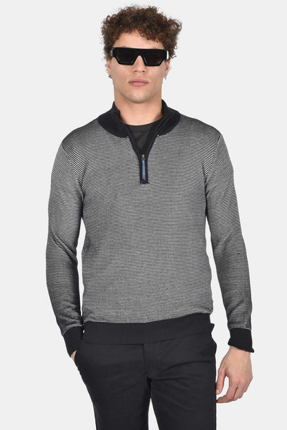 ανδρικό-πλεκτό-half-zip-slim-fit-100%-βαμβάκι