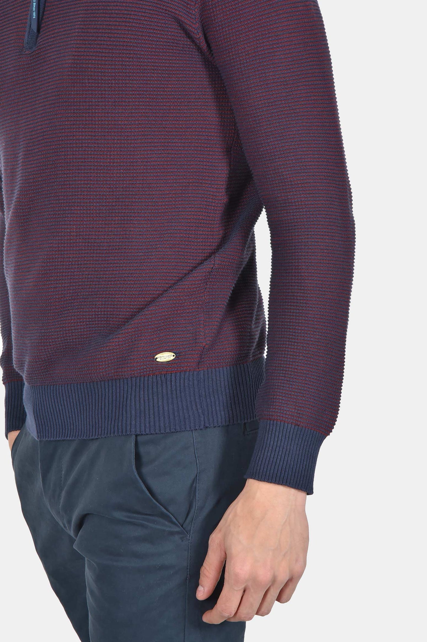 ανδρικό-πλεκτό-half-zip-slim-fit-100%-βαμβάκι