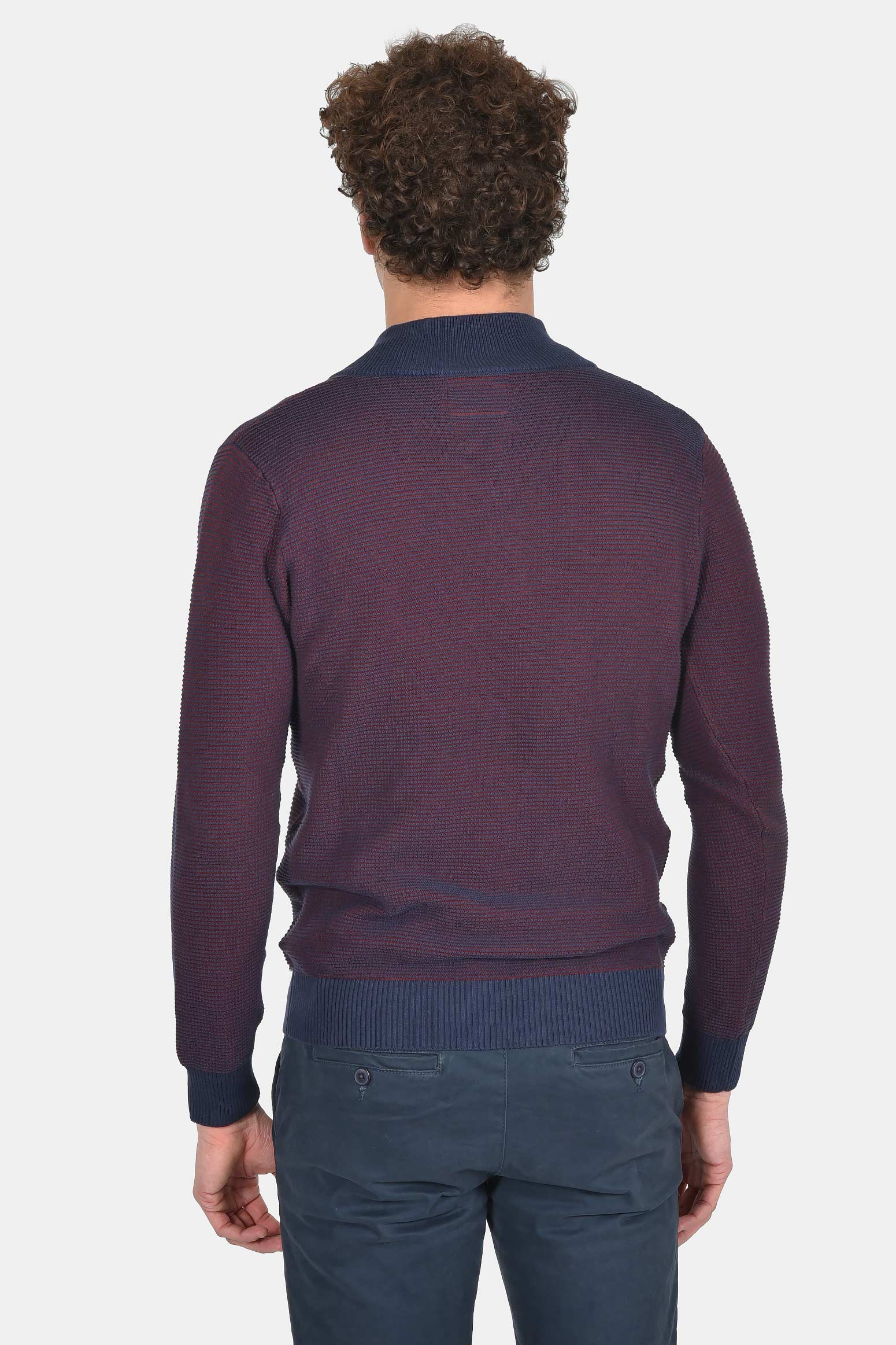 ανδρικό-πλεκτό-half-zip-slim-fit-100%-βαμβάκι