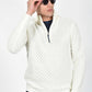 ανδρικό-πλεκτό-half-zip-normal-fit-με-ανάγλυφη-ύφανση