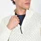 ανδρικό-πλεκτό-half-zip-normal-fit-με-ανάγλυφη-ύφανση
