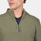 ανδρικό-πλεκτό-half-zip-normal-fit-με-ανάγλυφη-ύφανση