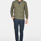 ανδρικό-πλεκτό-half-zip-normal-fit-με-ανάγλυφη-ύφανση