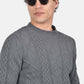 ανδρικό-πλεκτό-πουλόβερ-normal-fit-με-ανάγλυφη-πλέξη-100%-βαμβάκι