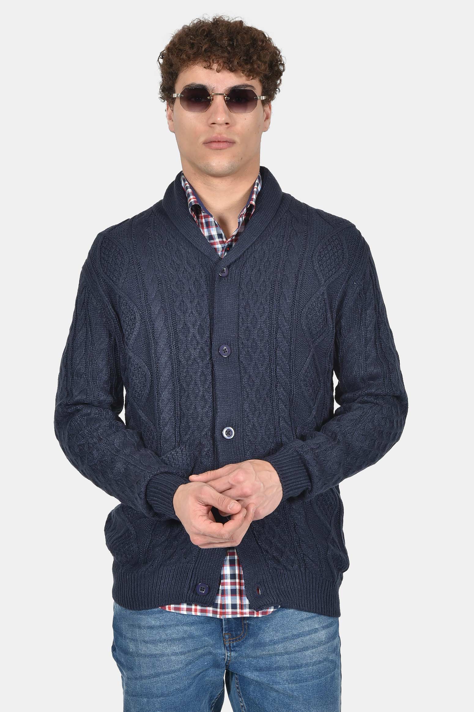 ανδρικό-cardigan-με-τσέπες-normal-fit