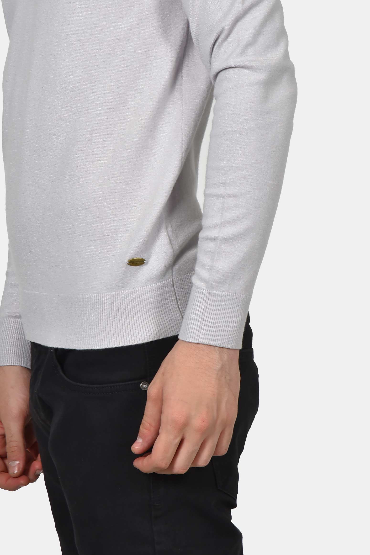 ανδρικό-πουλόβερ-με-γιακά-polo-normal-fit