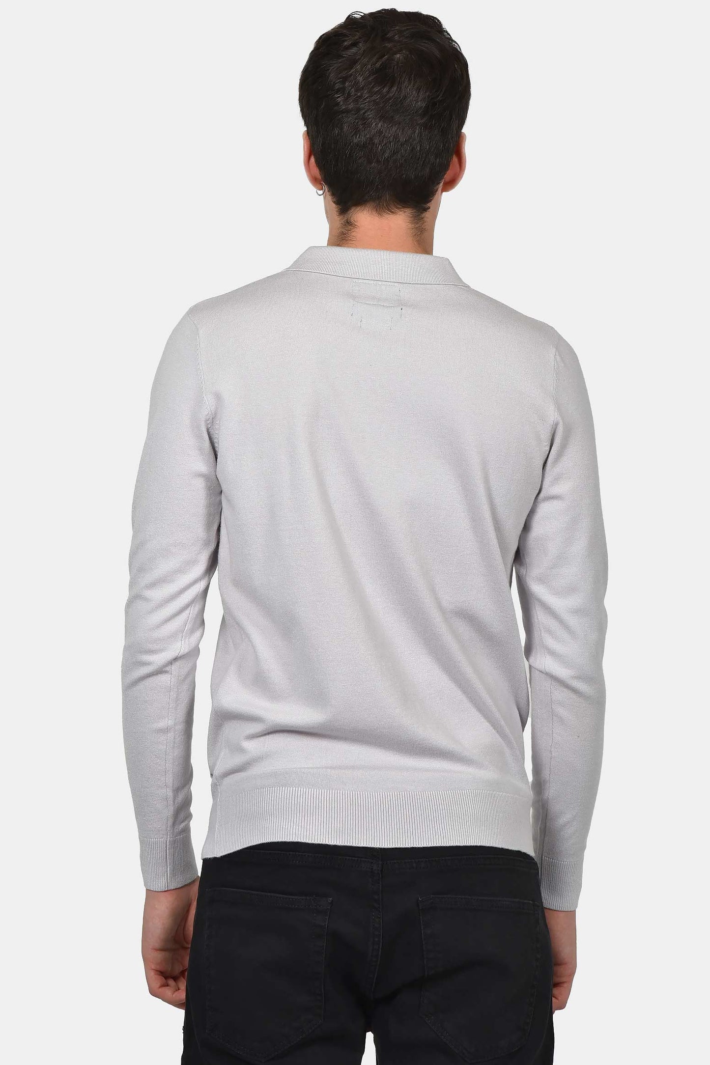 ανδρικό-πουλόβερ-με-γιακά-polo-normal-fit