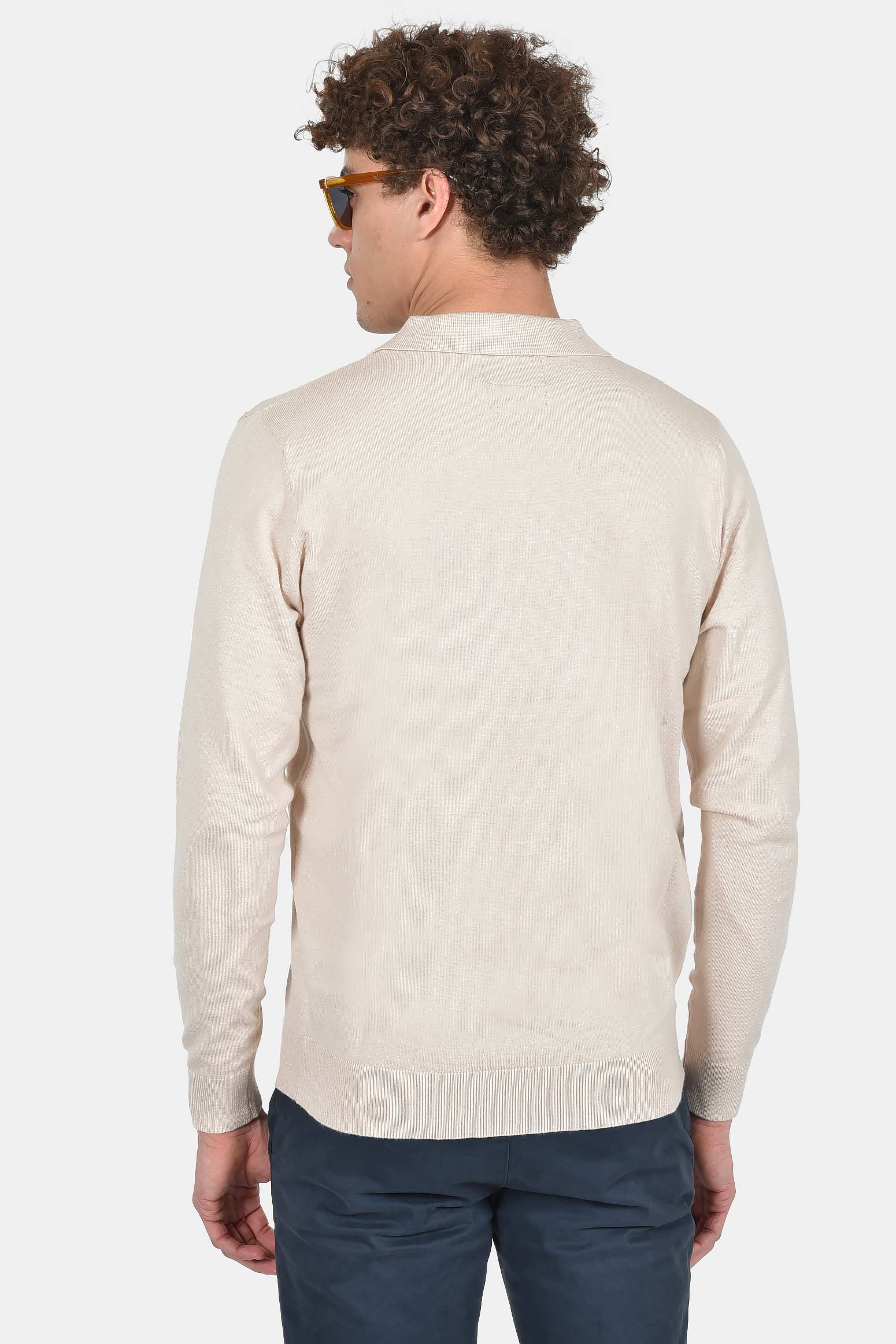 ανδρικό-πουλόβερ-με-γιακά-polo-normal-fit