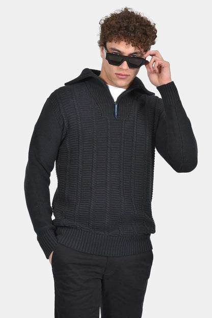 ανδρικό-βαμβακερό-πουλόβερ-με-φερμουάρ-normal-fit