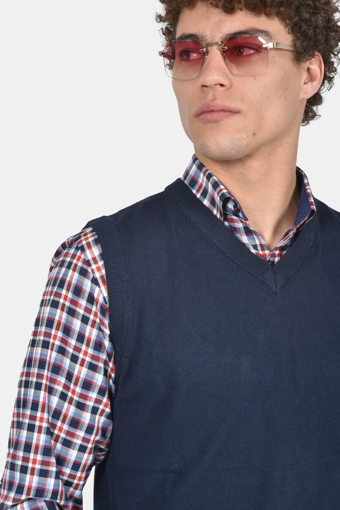 ανδρικό-πλεκτό-γιλέκο-normal-fit-με-λαιμόκοψη-v