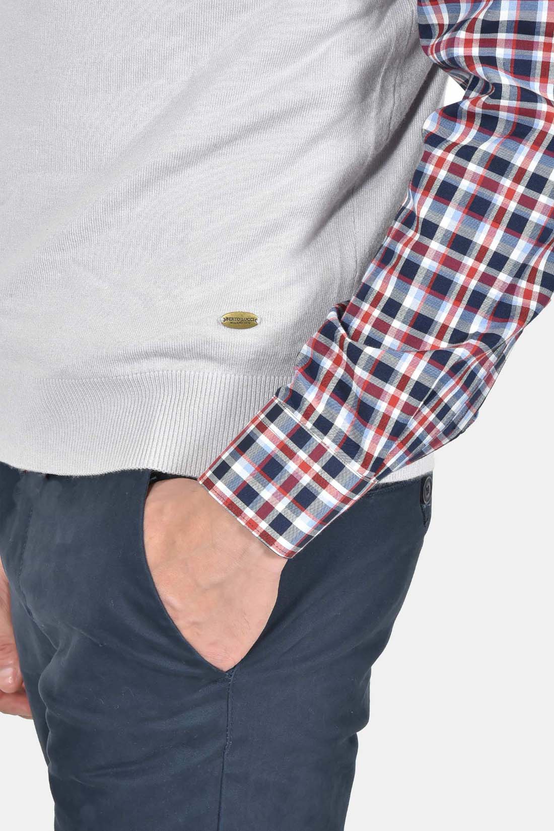 ανδρικό-πλεκτό-γιλέκο-normal-fit-με-λαιμόκοψη-v