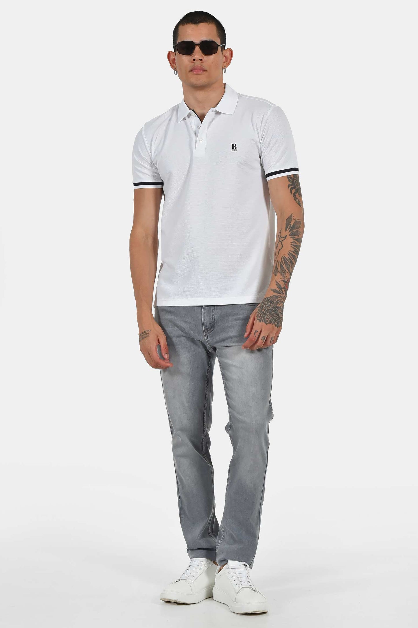 ανδρική-μπλούζα-polo-normal-fit-με-contrast-μανίκια-σταθερή-εφαρμογή-&-άνεση