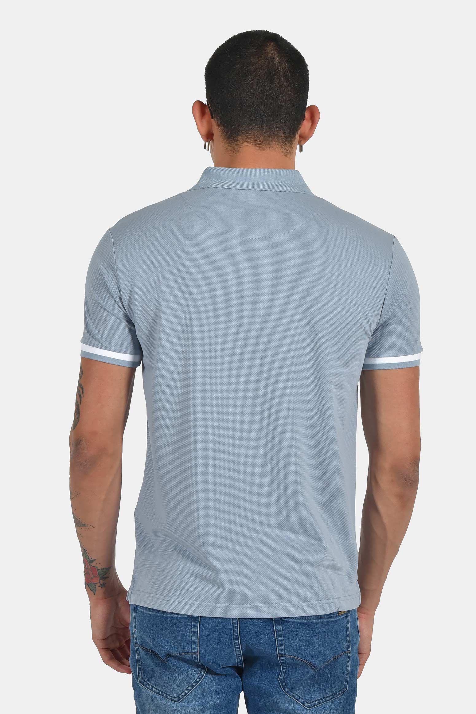 ανδρική-μπλούζα-polo-normal-fit-με-contrast-μανίκια-σταθερή-εφαρμογή-&-άνεση