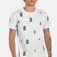 ανδρικό-t-shirt-normal-fit-με-all-over-print-λογοτύπου-&-ελαστική-σύνθεση