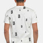 ανδρικό-t-shirt-normal-fit-με-all-over-print-λογοτύπου-&-ελαστική-σύνθεση