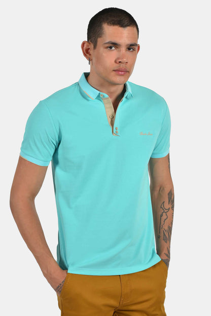 ανδρική-μπλούζα-polo-normal-fit-με-αντίθεση-στην-πατιλέτα-&-κέντημα-στήθους