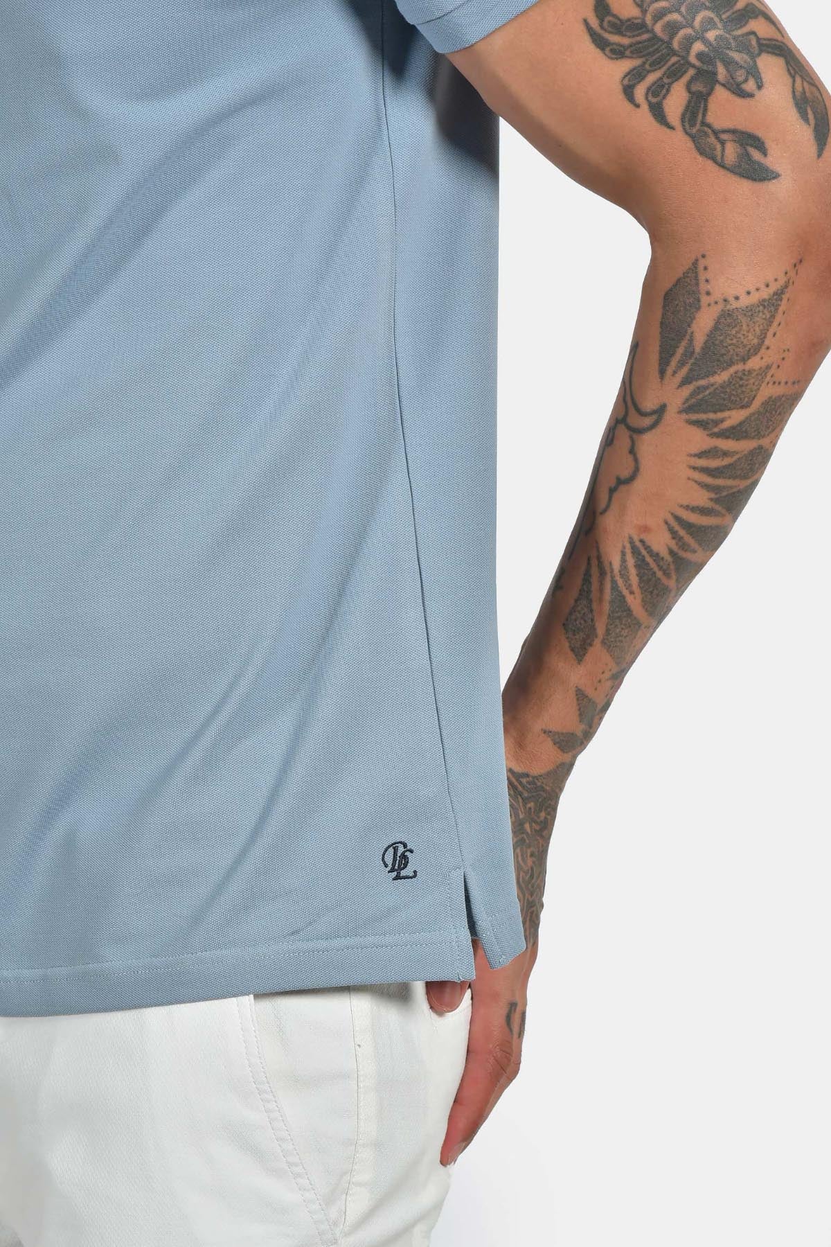 ανδρική-μπλούζα-polo-normal-fit-με-ελαστική-σύνθεση-&-διακριτικές-λεπτομέρειες-γιακά