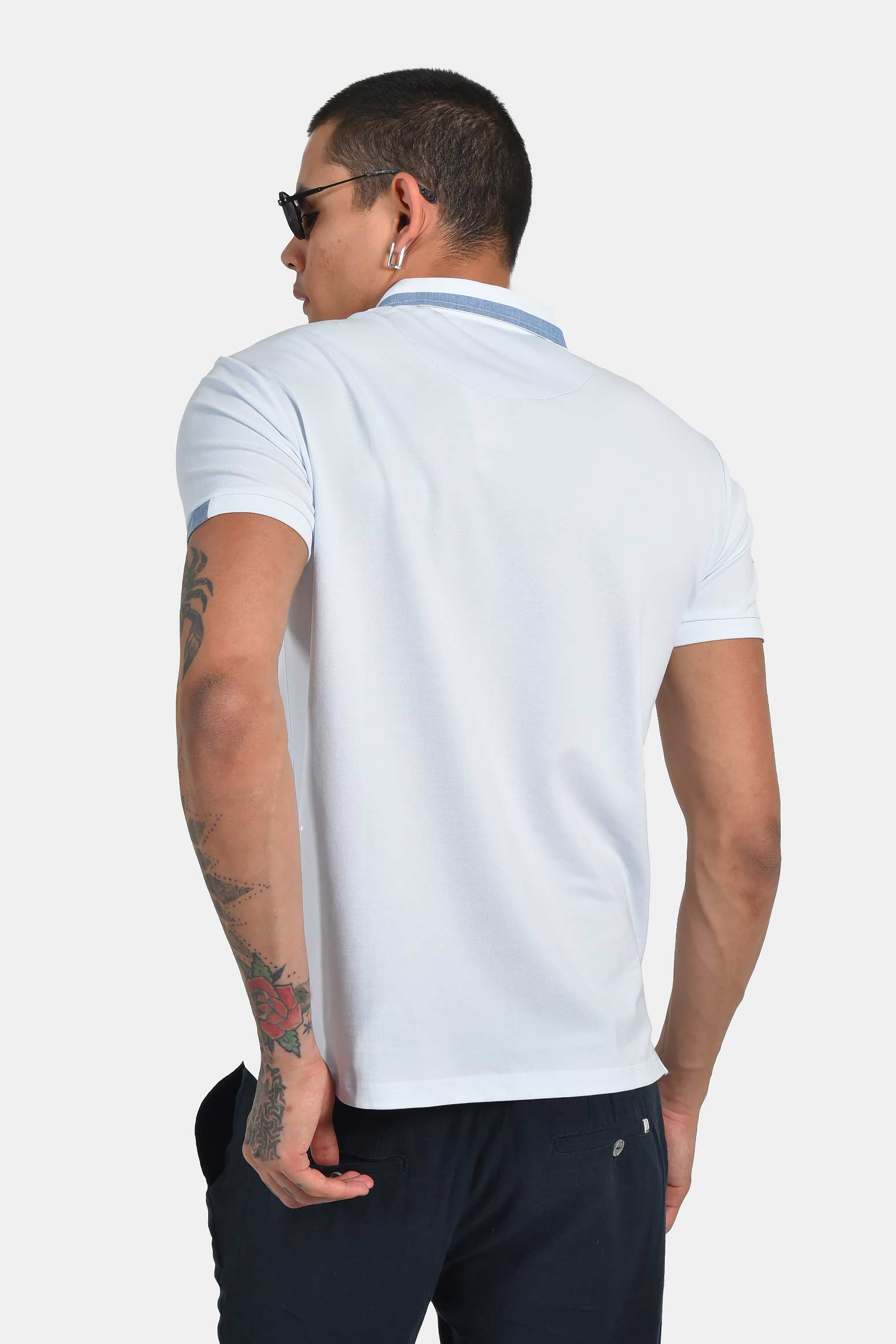 ανδρική-μπλούζα-polo-normal-fit-με-ελαστική-σύνθεση-&-διακριτικές-λεπτομέρειες-γιακά