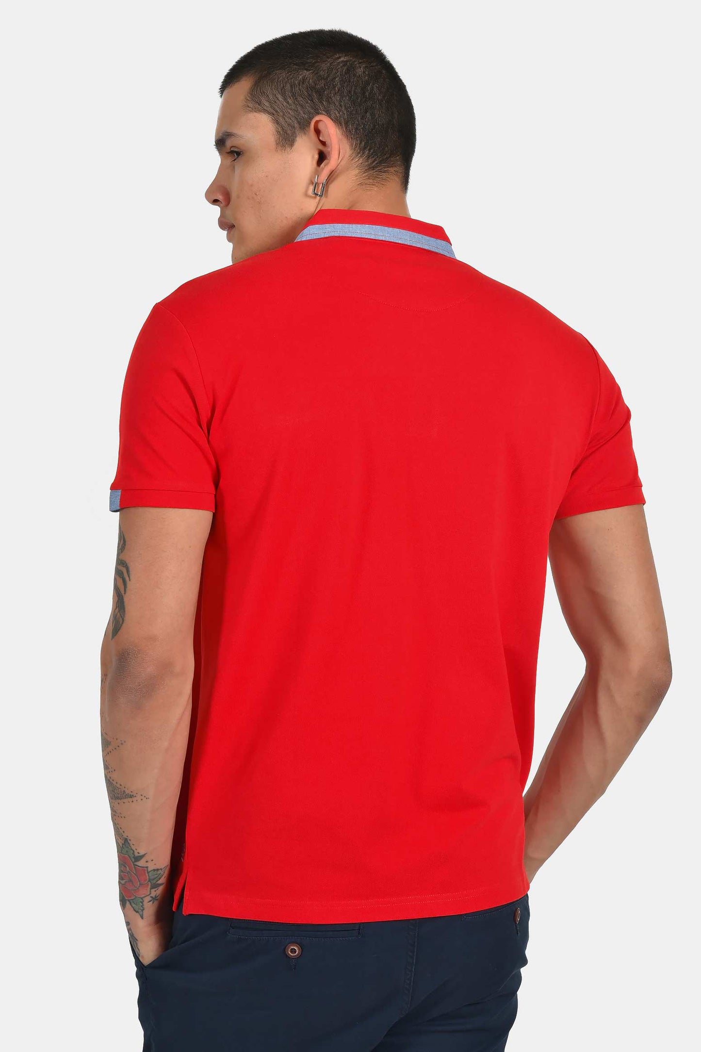 ανδρική-μπλούζα-polo-normal-fit-με-ελαστική-σύνθεση-&-διακριτικές-λεπτομέρειες-γιακά