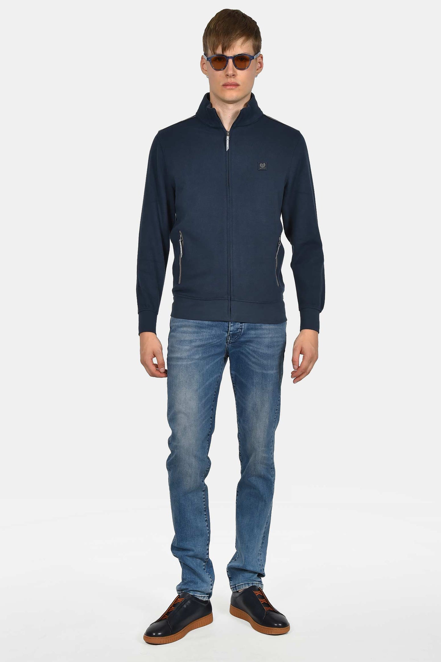 ανδρική-ζακέτα-φούτερ-normal-fit-με-φερμουάρ-και-πλαϊνές-τσέπες