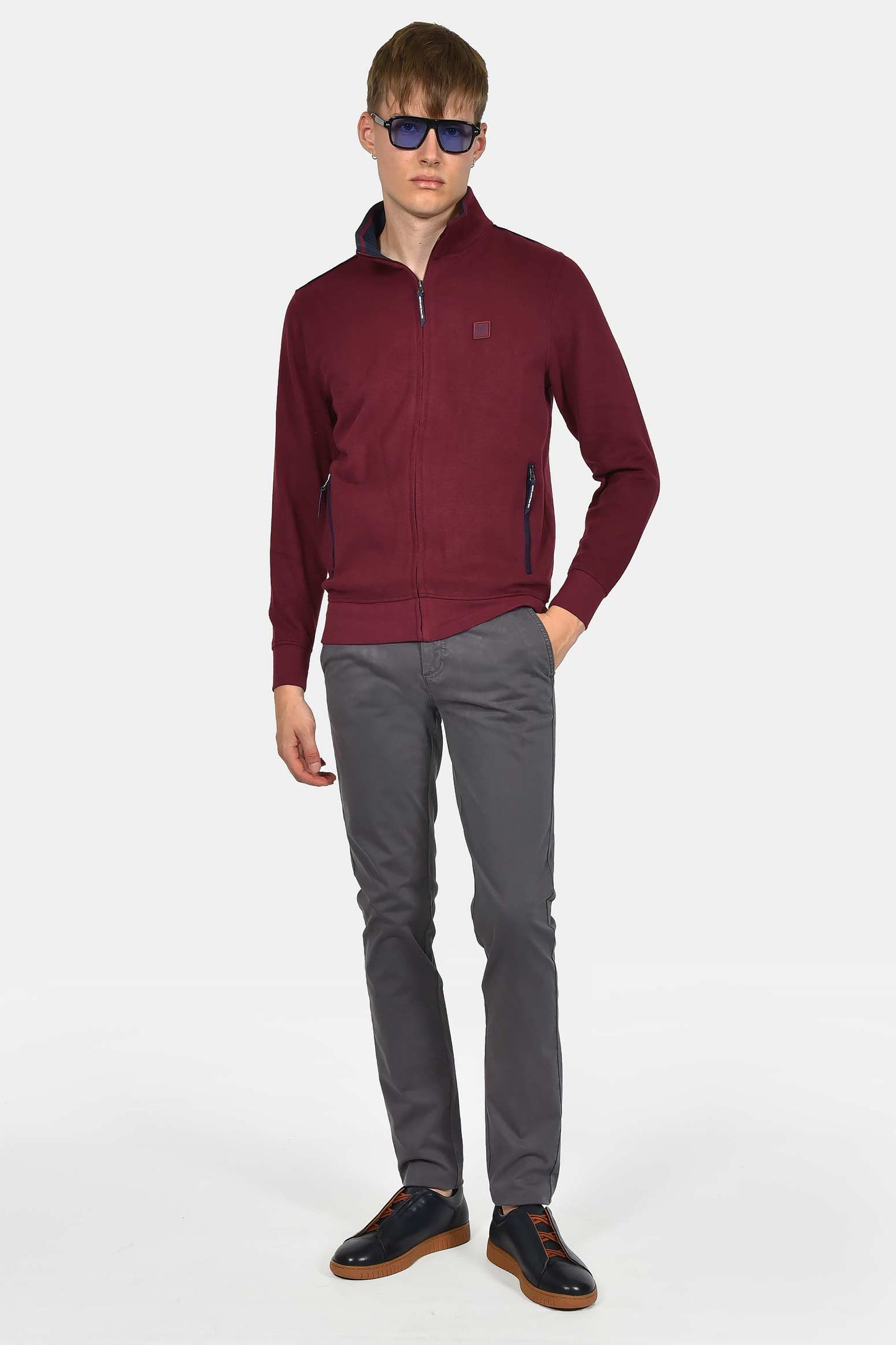 ανδρική-ζακέτα-φούτερ-normal-fit-με-φερμουάρ-και-πλαϊνές-τσέπες