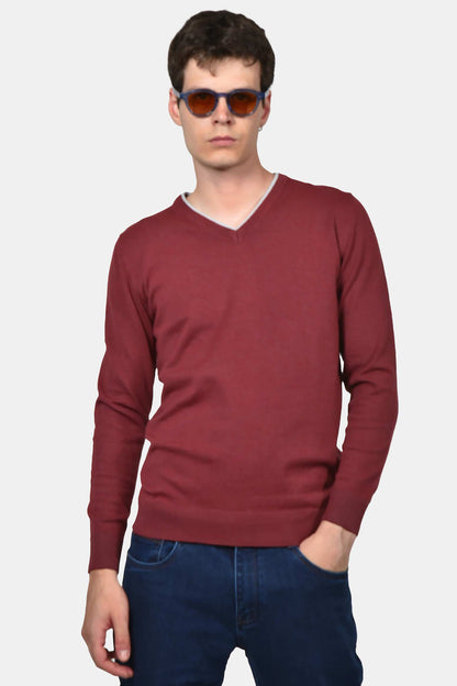 ανδρικό-πουλόβερ-normal-fit-με-λαιμόκοψη-v