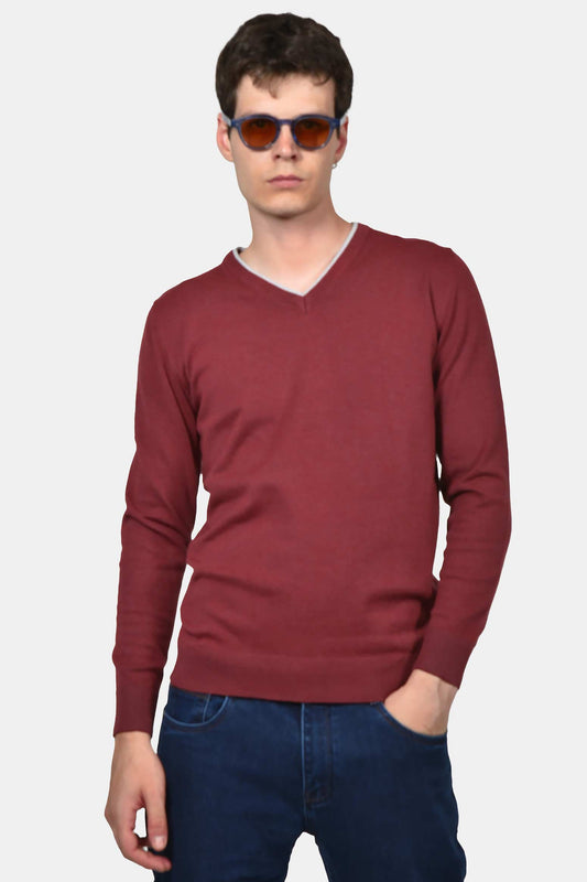 ανδρικό-πουλόβερ-normal-fit-με-λαιμόκοψη-v