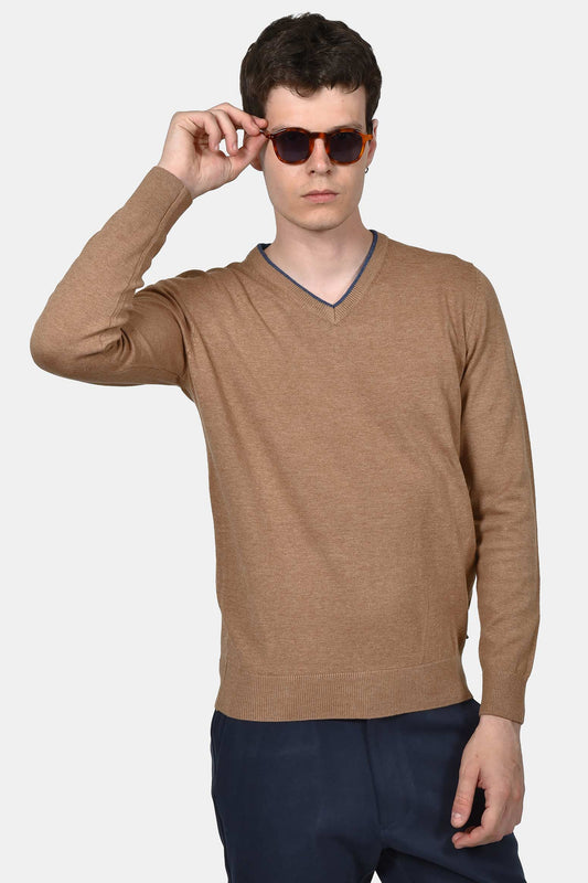 ανδρικό-πουλόβερ-normal-fit-με-λαιμόκοψη-v