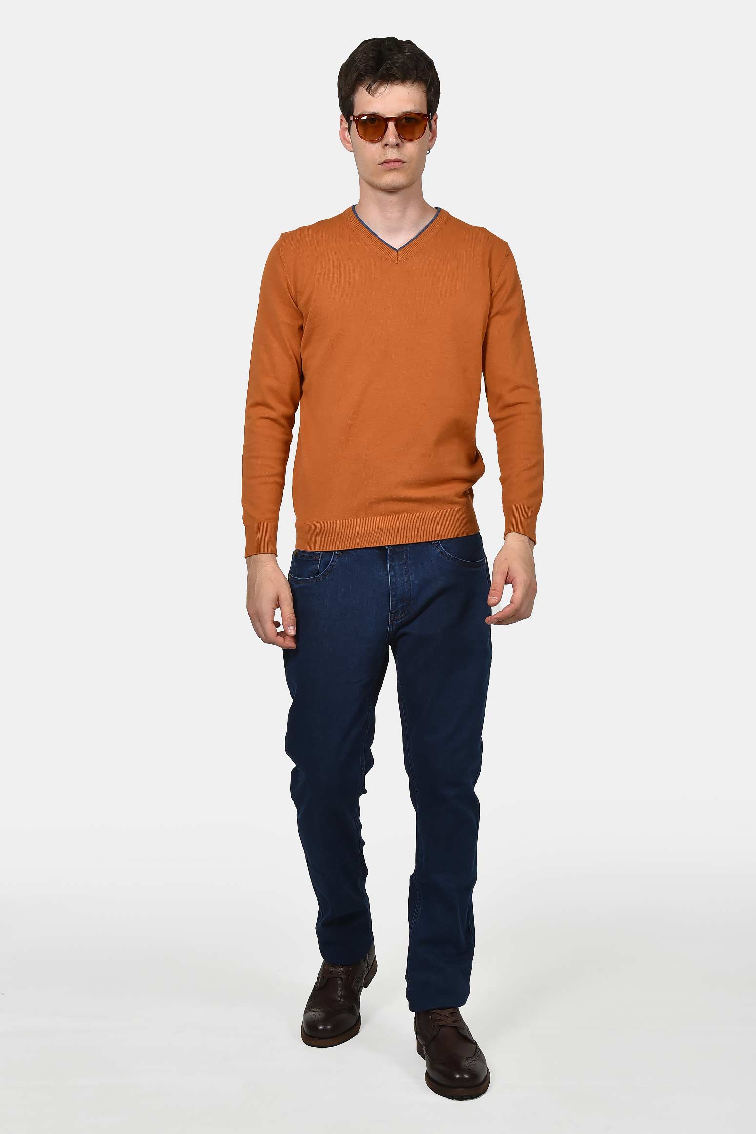 ανδρικό-πουλόβερ-normal-fit-με-λαιμόκοψη-v