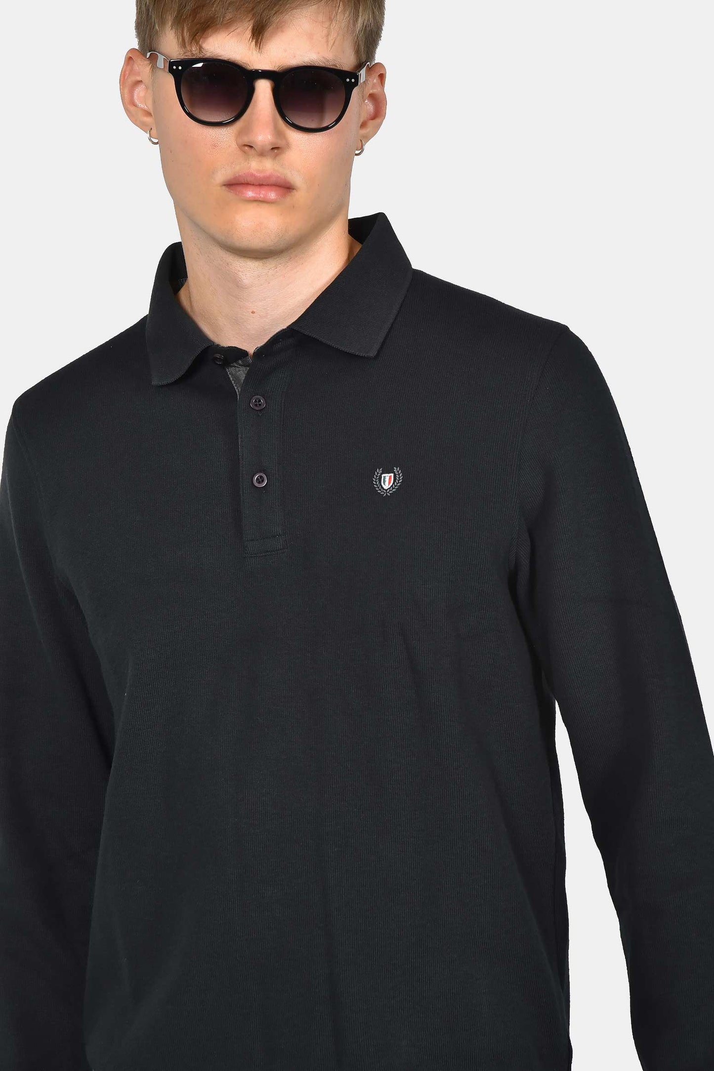 ανδρικό-φούτερ-με-γιακά-polo-normal-fit