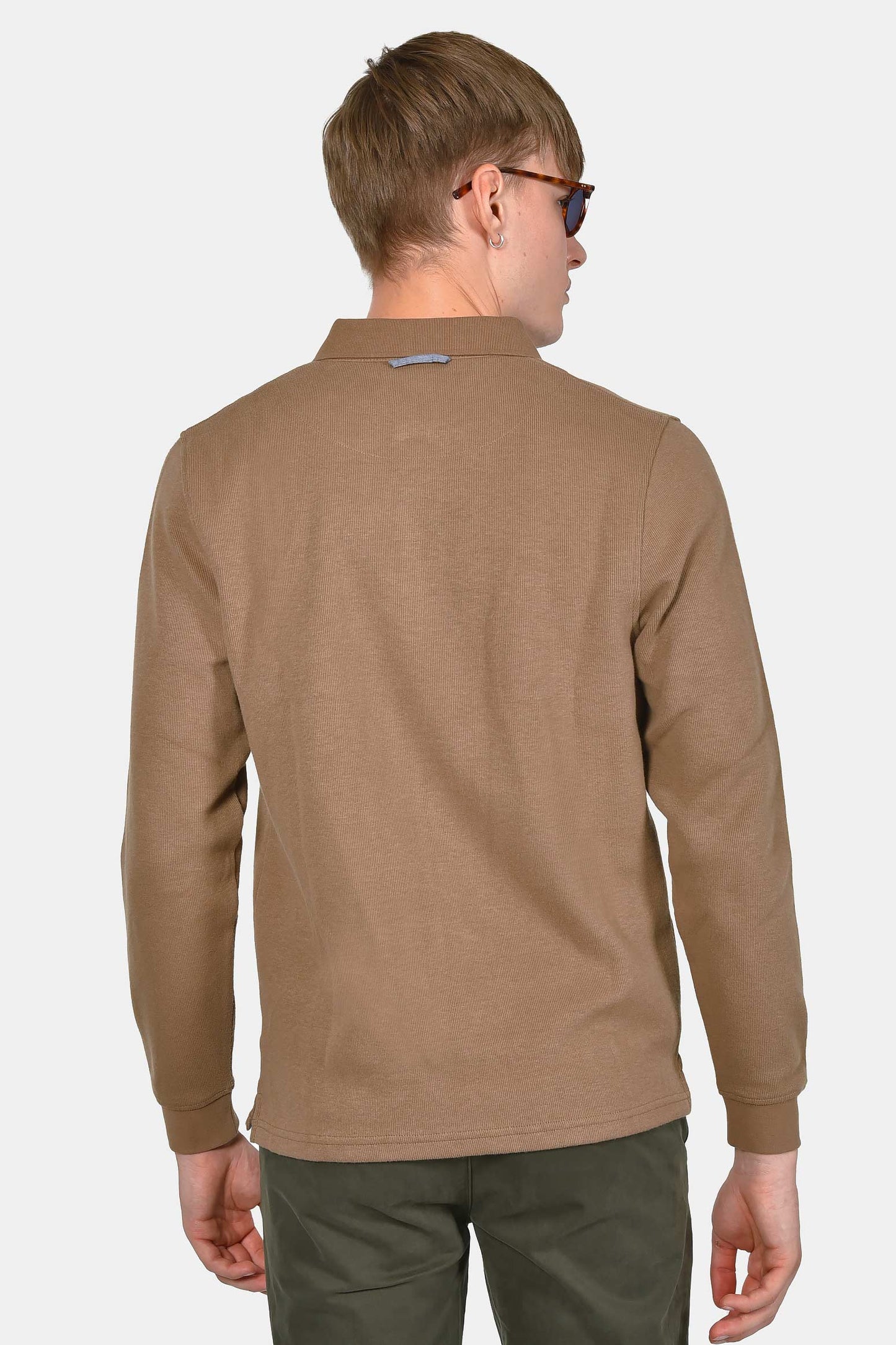 ανδρικό-φούτερ-με-γιακά-polo-normal-fit