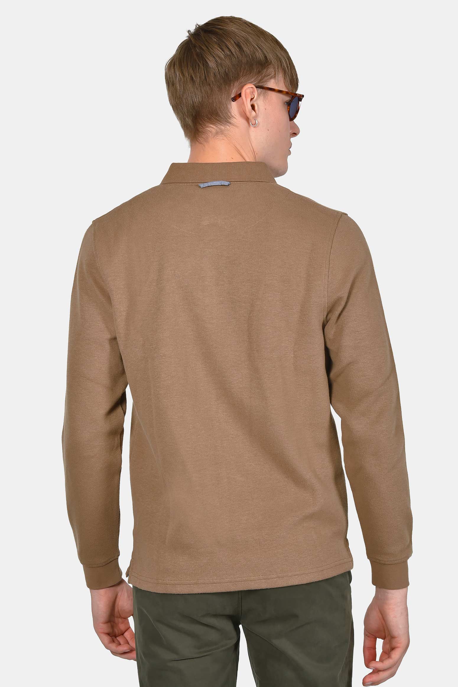 ανδρικό-φούτερ-με-γιακά-polo-normal-fit