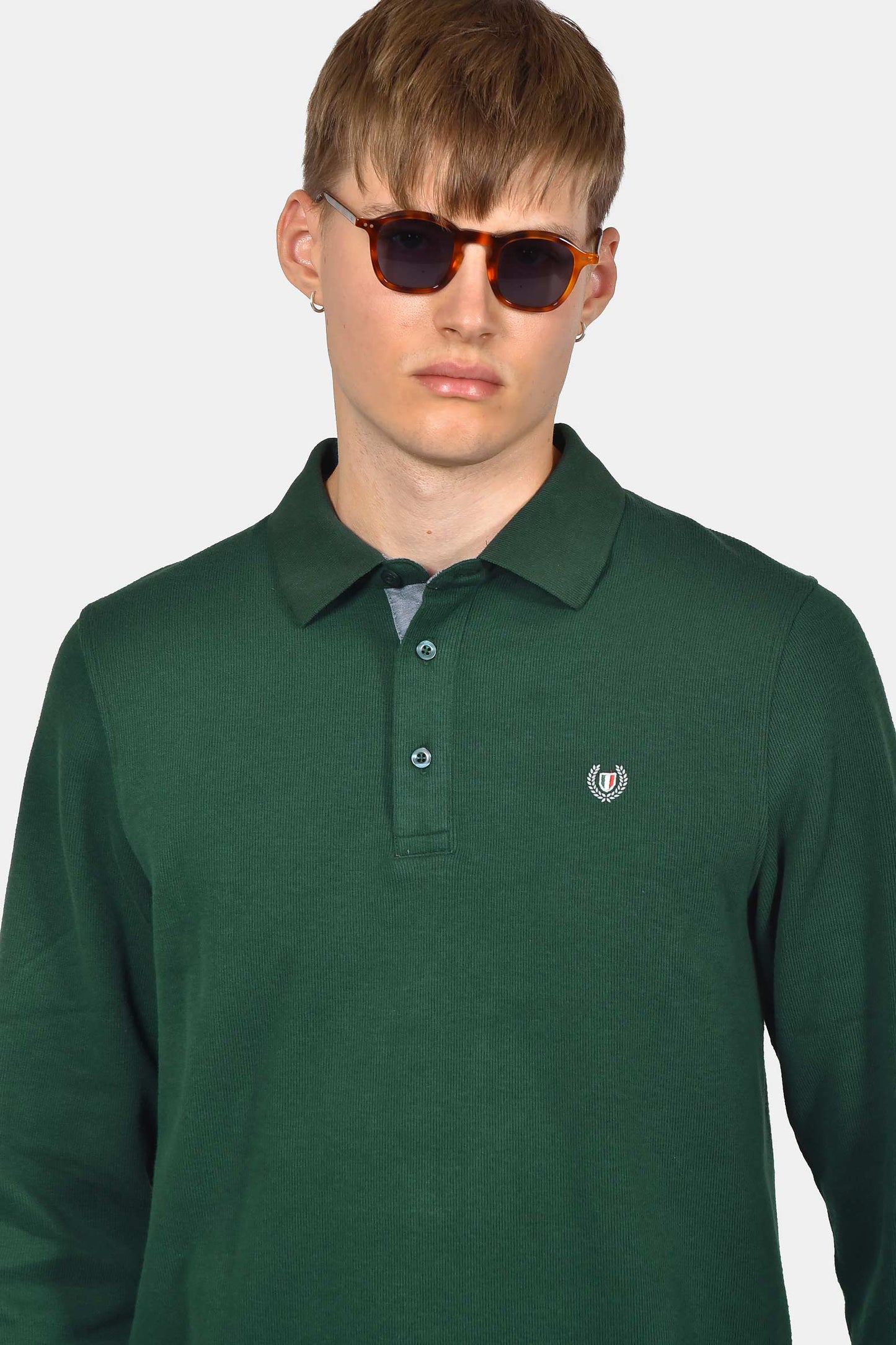 ανδρικό-φούτερ-με-γιακά-polo-normal-fit